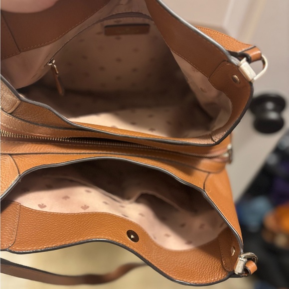 Kate Spade Tan Leather Shoulder Bag - Picture 3 of 3